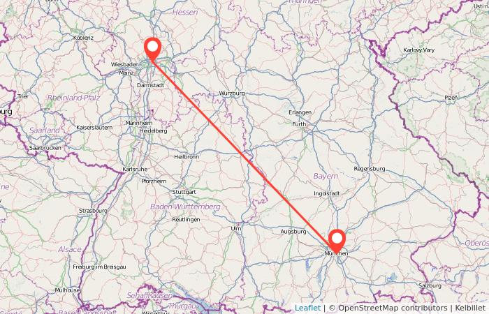 Rideshare Frankfurt to Munich from 25 gopili