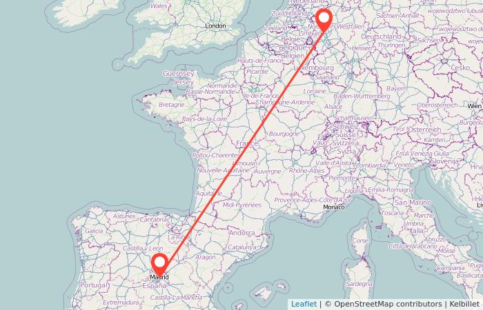 Ihre Mitfahrgelegenheit Dusseldorf Madrid Gopili De