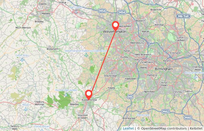 Wolverhampton to Kidderminster train Gopili