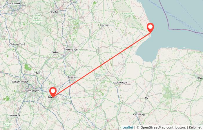 Skegness Coventry Bus Information Skegness Coventry Bus Information
