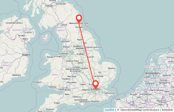 Newcastle Tyne to London £30 | Gopili.co.uk