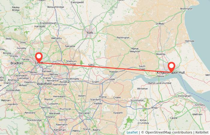 Leeds to Hull train from 6 Gopili