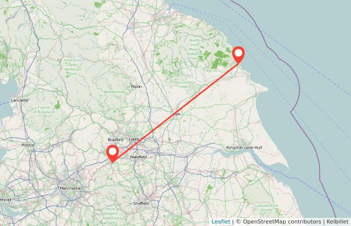 huddersfield to london train price