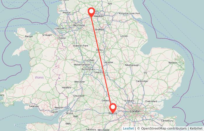 huddersfield to london train price