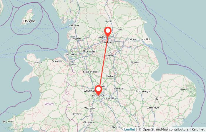 Rideshare Birmingham to Leeds for cheap gopili