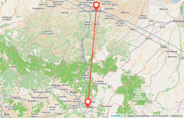 Rideshare Bologna to Florence for cheap gopili