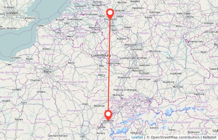 Bahn Lausanne Dusseldorf Gopili De