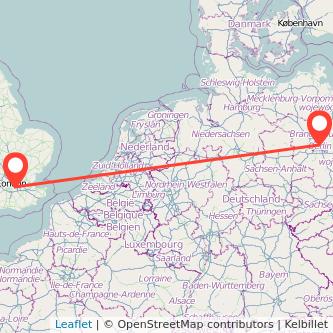 Bromley Berlin train map