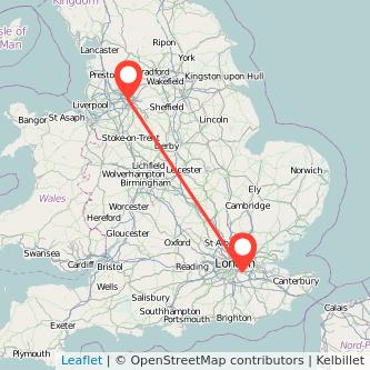 Bromley Manchester train map