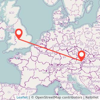 Bromsgrove Vienna train map