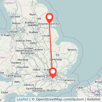 Croydon Hull bus map