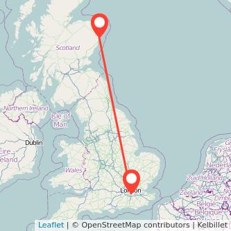 Croydon Aberdeen train map