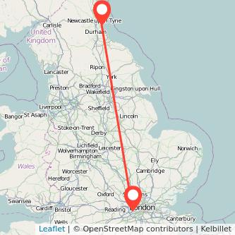 Feltham Sunderland bus map