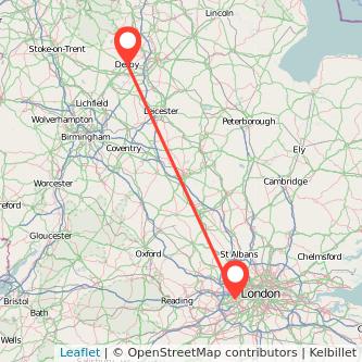 Hounslow Derby train map