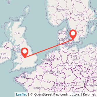 Rowley Regis Copenhagen train map