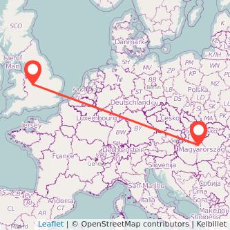 Rowley Regis Budapest bus map