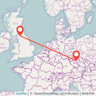 Prague Penrith train map