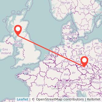 Prague Ayr train map