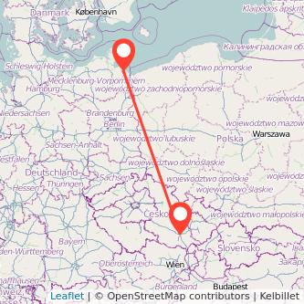 Brünn Ostseebad Zinnowitz Bahn Karte