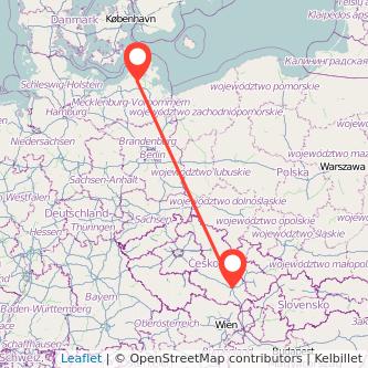 Brünn Velgast Bahn Karte