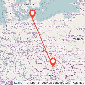 Brünn Stralsund Bahn Karte