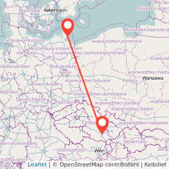 Brünn Binz Bahn Karte