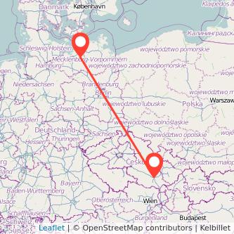 Brünn Bützow Bahn Karte