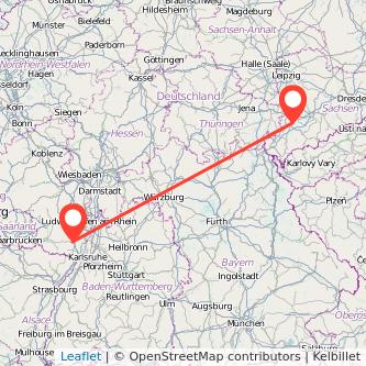 Zwickau Landau in der Pfalz Mitfahrgelegenheit Karte