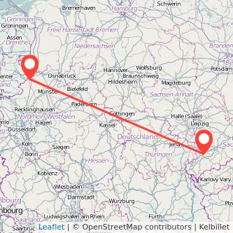 Zwickau Gronau Mitfahrgelegenheit Karte