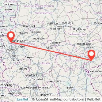 Zwickau Dinslaken Mitfahrgelegenheit Karte