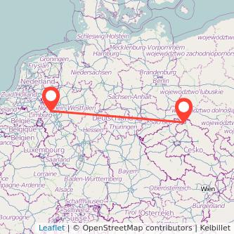 Zittau Krefeld Mitfahrgelegenheit Karte