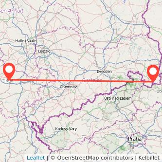 Zittau Jena Mitfahrgelegenheit Karte