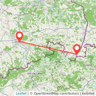 Zittau Dresden Mitfahrgelegenheit Karte