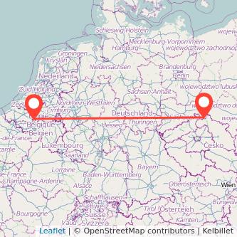 Zittau Brüssel Mitfahrgelegenheit Karte
