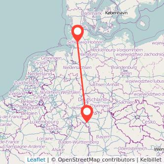 Würzburg Heide Mitfahrgelegenheit Karte