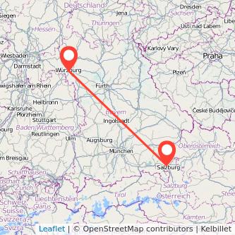 Würzburg Freilassing Bahn Karte