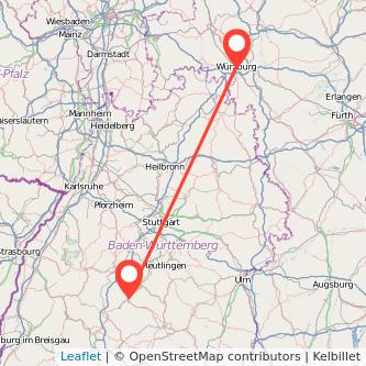 Würzburg Balingen Mitfahrgelegenheit Karte