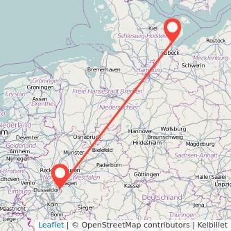 Wuppertal Haffkrug Bahn Karte