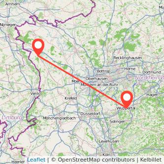 Wuppertal Weeze Mitfahrgelegenheit Karte