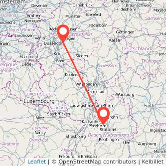 Wuppertal Vaihingen an der Enz Bahn Karte