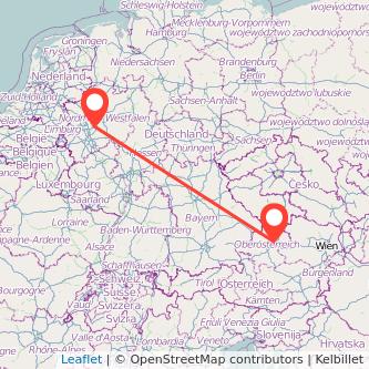 Wuppertal Linz Mitfahrgelegenheit Karte