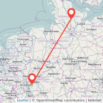 Wuppertal Neumünster Bahn Karte