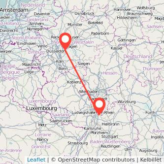 Wuppertal Heidelberg Mitfahrgelegenheit Karte