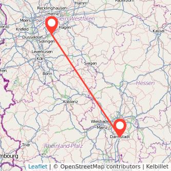 Wuppertal Darmstadt Mitfahrgelegenheit Karte