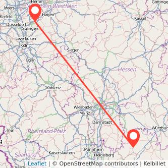 Wuppertal Buchen Bahn Karte