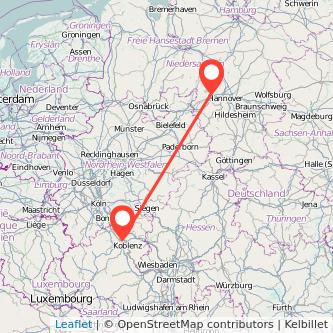 Wunstorf Neuwied Mitfahrgelegenheit Karte