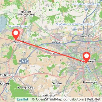 Wunstorf Hannover Mitfahrgelegenheit Karte
