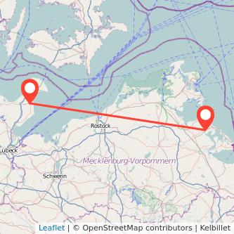 Wolgast Heringsdorf Bahn Karte