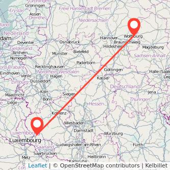 Wolfsburg Trier Mitfahrgelegenheit Karte