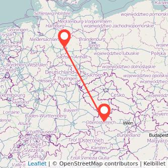 Wolfsburg Linz Mitfahrgelegenheit Karte